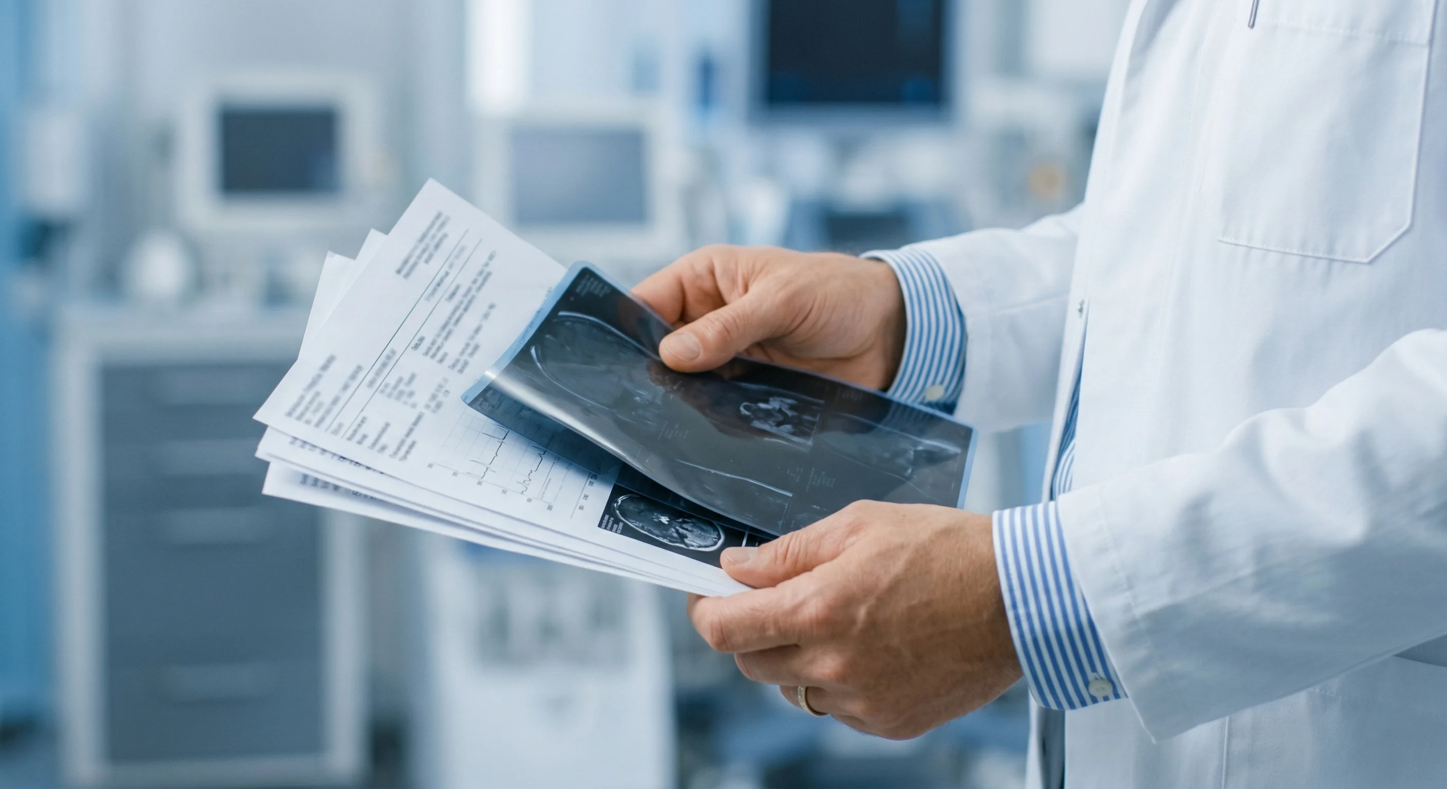 Segunda opinião médica - análise de exames